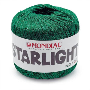 Catenella STARLIGHT - MONDIAL - 843 - VERDE - LacariaRicami.Store