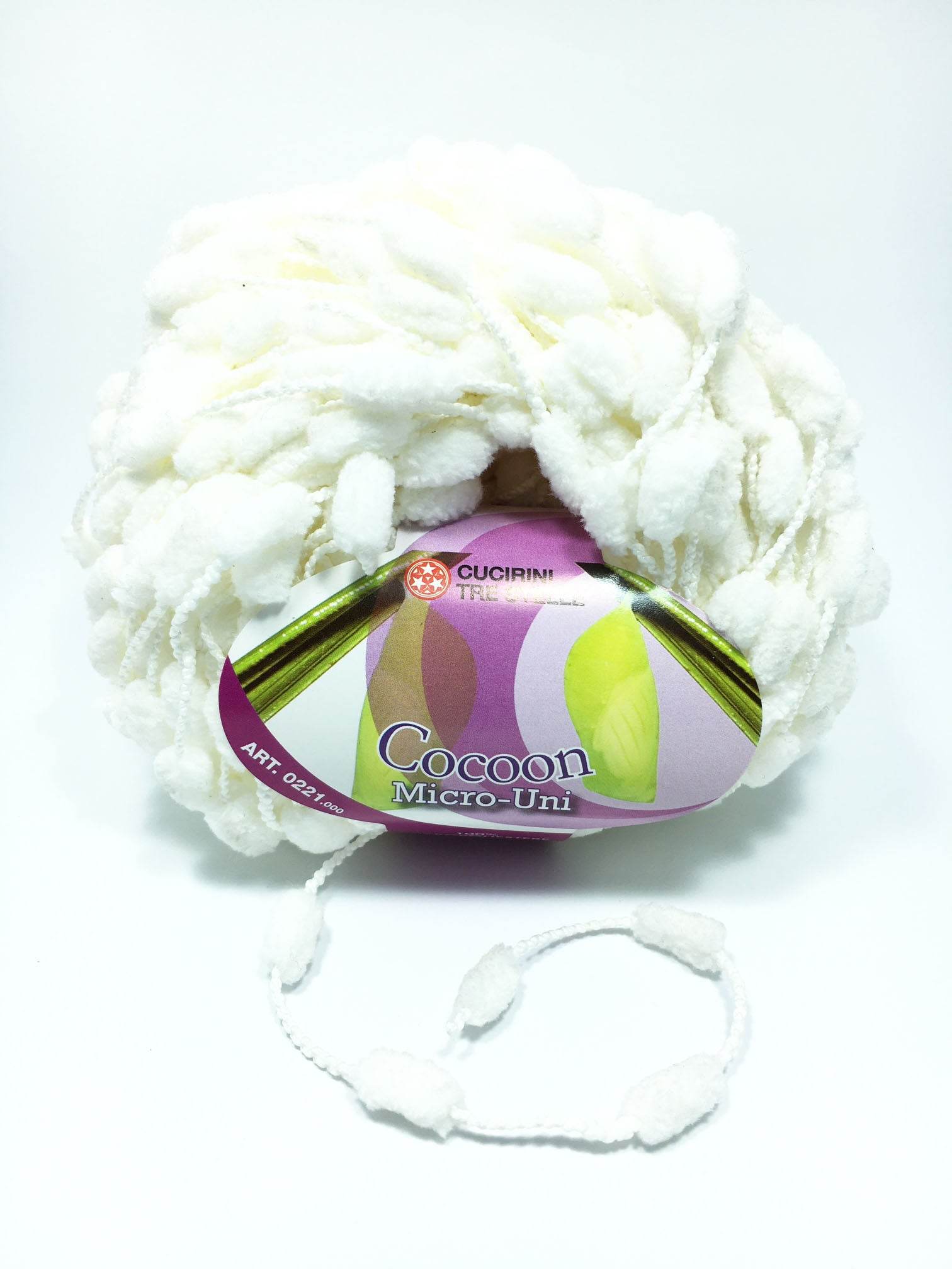 LANA COCOON MICRO-UNI – Cucirini Tre Stelle - - LacariaRicami.Store