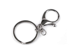 MOSCHETTONE Portachiavi Con Anello - - LacariaRicami.Store