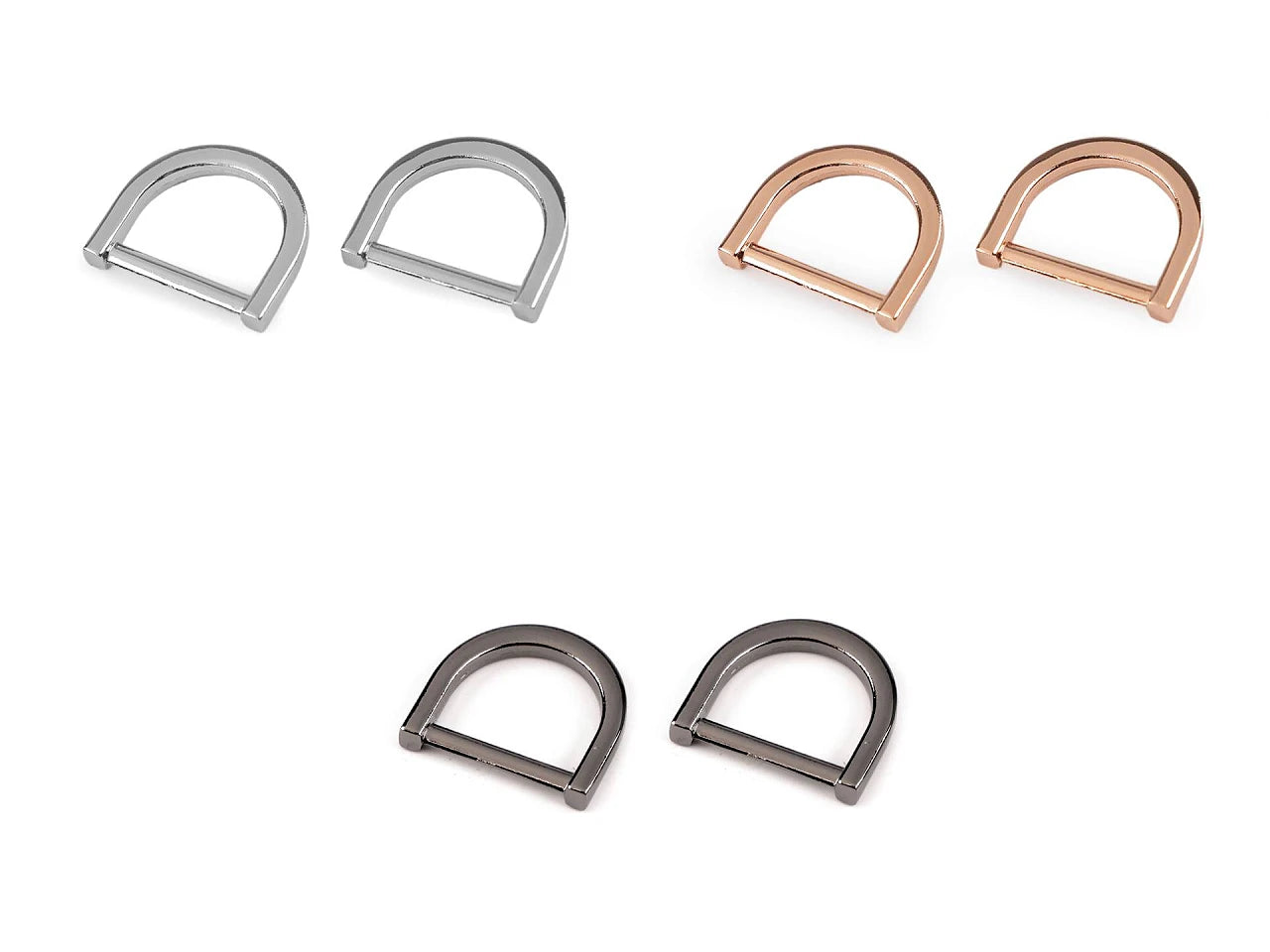 Passanti Metallici 22x26 mm