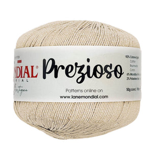 Cotone PREZIOSO - MONDIAL - Colore: 890 - PANNA - by LacariaRicami.Store