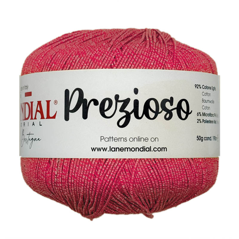 Cotone PREZIOSO - MONDIAL - Colore: 893 - CORALLO - by LacariaRicami.Store