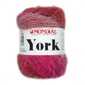 Lana YORK - MONDIAL - 904 - FUXIA/PANNA/SENAPE/VIOLETTO - LacariaRicami.Store
