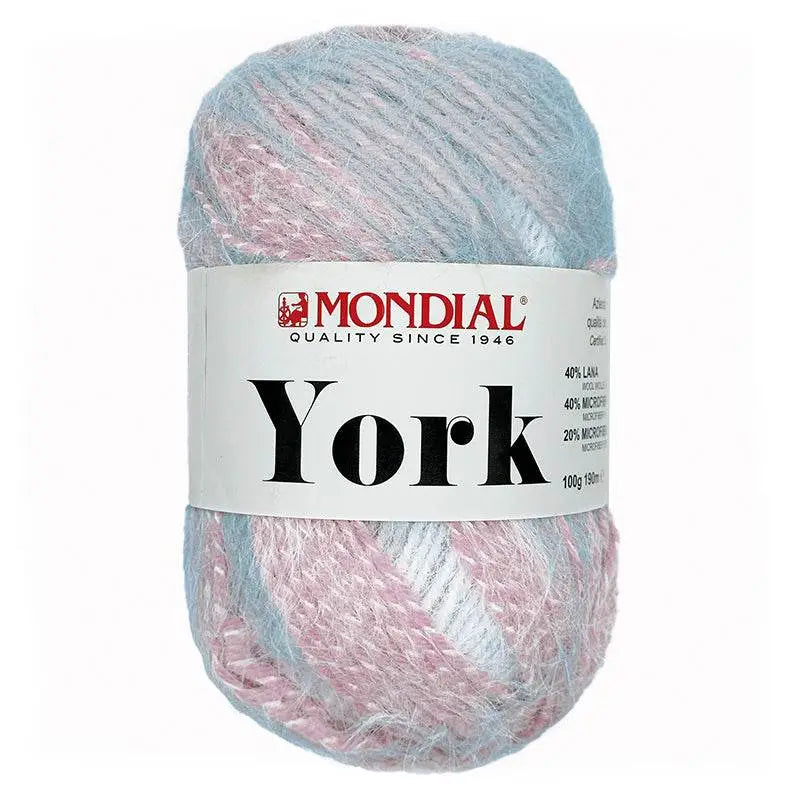 Lana YORK - MONDIAL - 905 - LILLA/PANNA/AZZURRO - LacariaRicami.Store