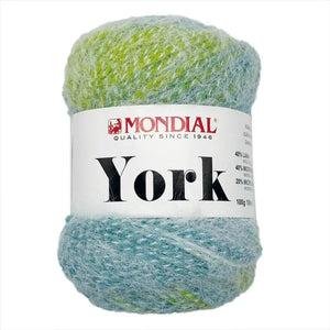 Lana YORK - MONDIAL - 906 - BLU/PANNA/AZZURRO/VERDINO - LacariaRicami.Store