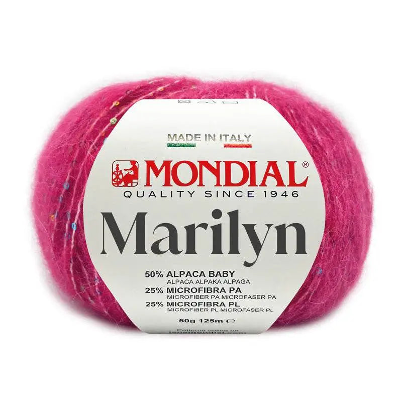 Lana MARILYN - MONDIAL - 915 - FUXIA - LacariaRicami.Store