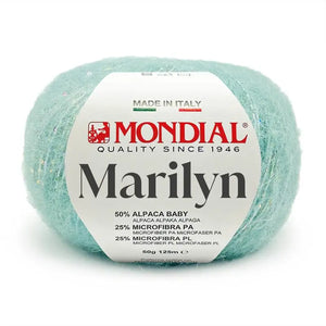 Lana MARILYN - MONDIAL - 917 - AZZURRO ACQUA - LacariaRicami.Store