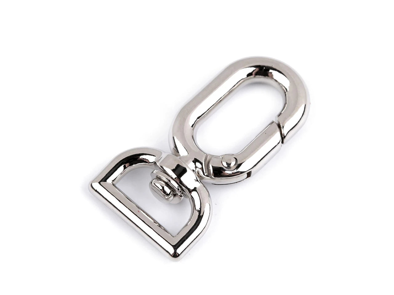 Moschettoni Con Aggancio GIREVOLE a Scatto 19x37 mm