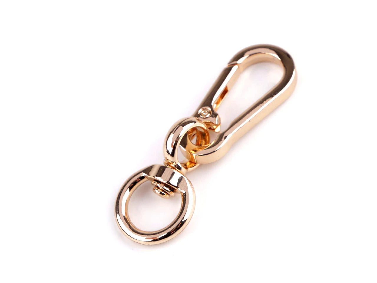Moschettoni Con Aggancio GIREVOLE a Scatto 20x65 mm