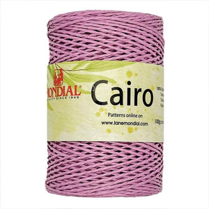 RAFIA Ritorta CAIRO - MONDIAL - 966 - LILLA - LacariaRicami.Store