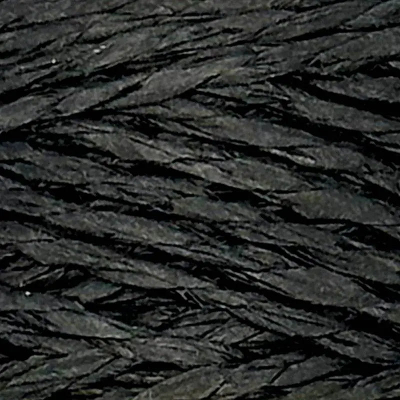 RAFIA Ritorta CAIRO - MONDIAL - 973 - NERO - LacariaRicami.Store