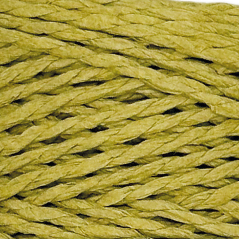 RAFIA Ritorta CAIRO - MONDIAL - 976 - VERDE ACIDO - LacariaRicami.Store