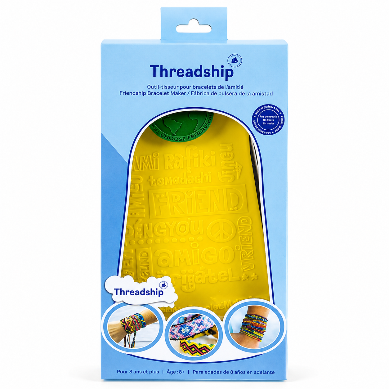 TELAIO/COFANETTO da viaggio per realizzare braccialetti brasiliani - DMC - Colore: - by LacariaRicami.Store