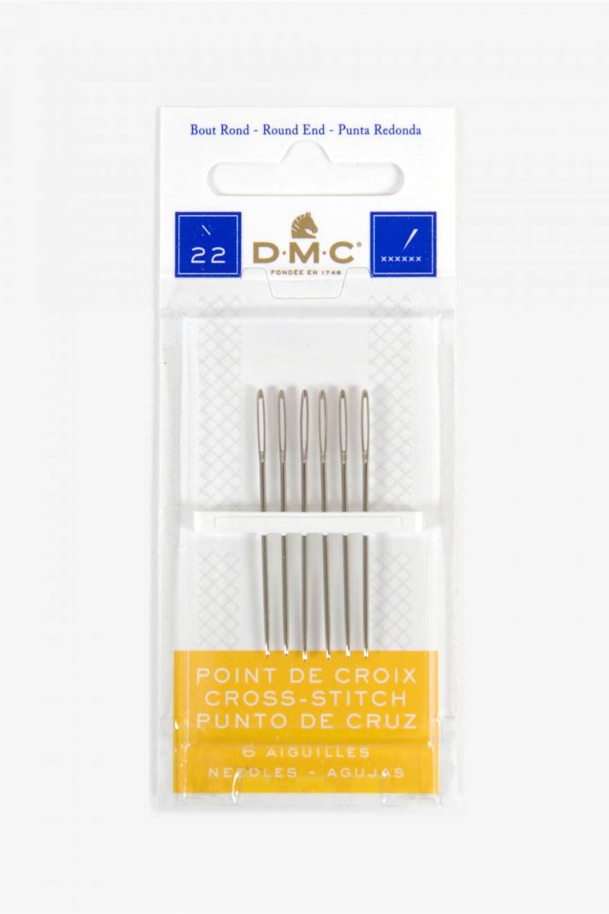 AGHI PER PUNTO CROCE SENZA PUNTA - DMC - - LacariaRicami.Store
