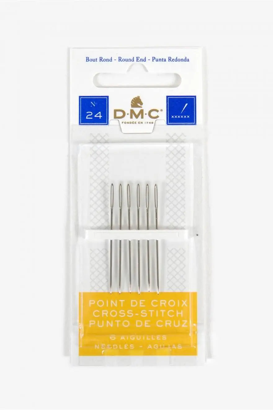 YUSHU - 100 Aghi Per Ricamo Punto Croce, Misura 26, In Acciaio Inox, Per Tessuto 14 CT, Kit Cucito Fai Da Te - 4