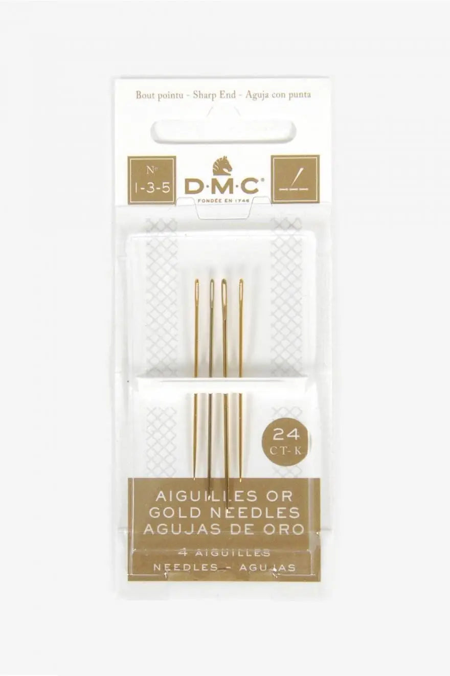 AGHI PER PUNTO CROCE DORATI - DMC - - LacariaRicami.Store