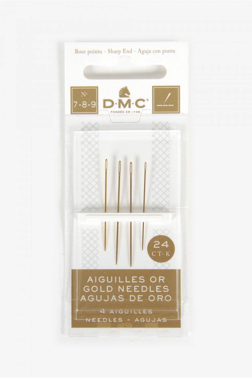 AGHI PER PUNTO CROCE DORATI - DMC - - LacariaRicami.Store