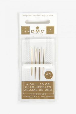 AGHI PER PUNTO CROCE DORATI - DMC - - LacariaRicami.Store