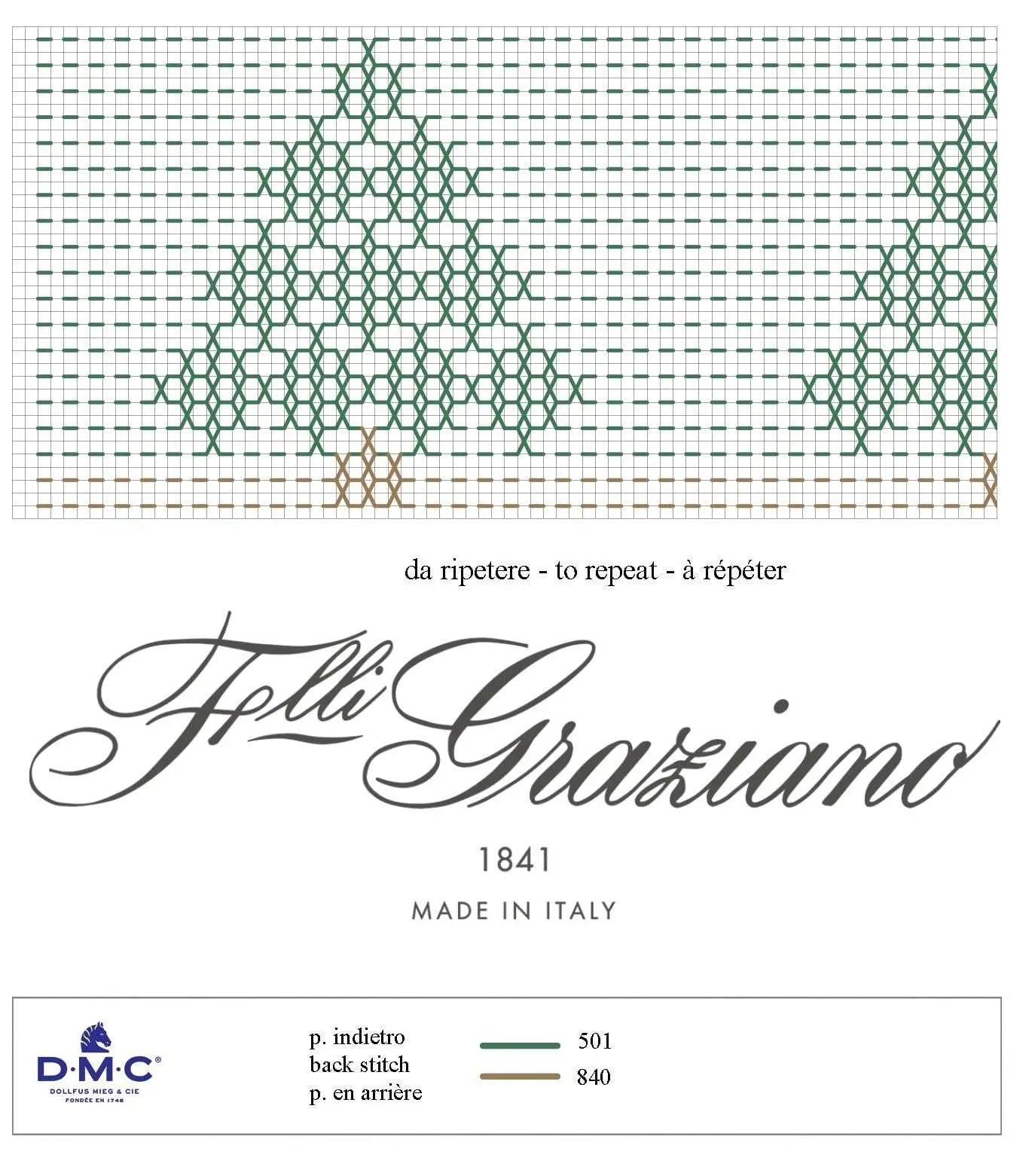 Striscia AL FREDDO - F.lli Graziano - - LacariaRicami.Store