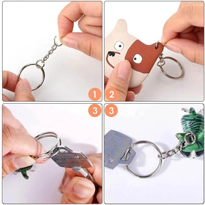 Anelli Per Portachiavi - - LacariaRicami.Store