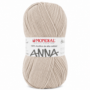 Lana ANNA NEW - Mondial - Colore: 239 - SABBIA CHIARISSIMA - by LacariaRicami.Store