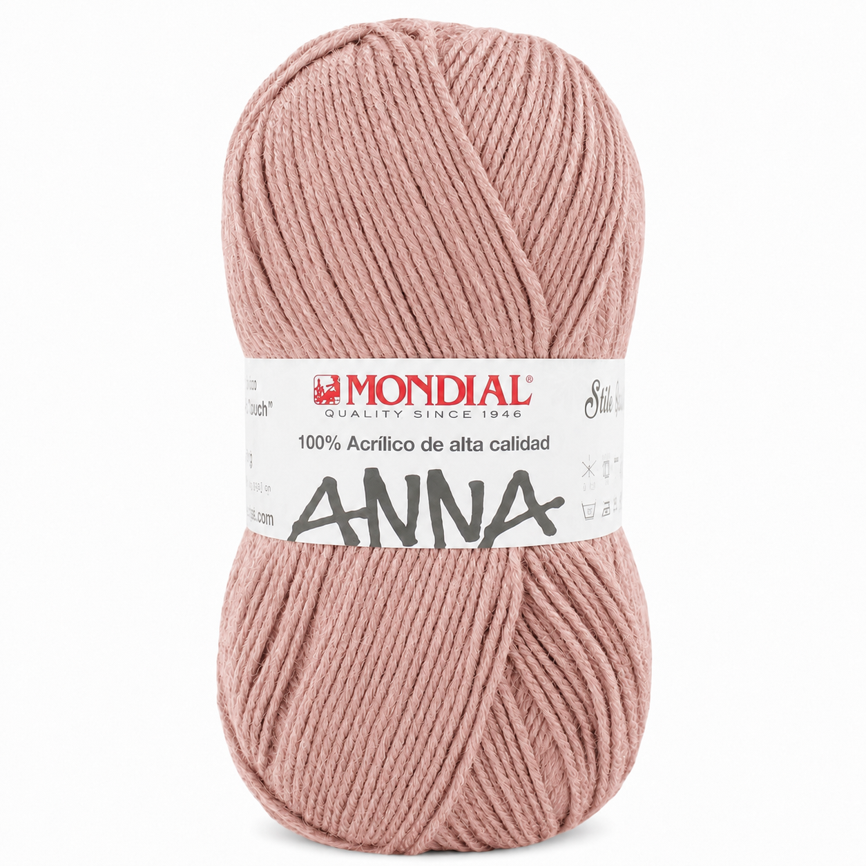 Lana ANNA NEW - Mondial - Colore: 241 - CIPRIA CHIARISSIMO - by LacariaRicami.Store