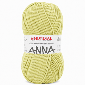 Lana ANNA NEW - Mondial - Colore: 242 - SUCCO DI LIME - by LacariaRicami.Store