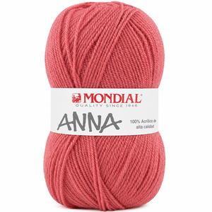 Lana ANNA NEW - Mondial - Colore: 360 - FRAPPÉ DI FRAGOLE - by LacariaRicami.Store