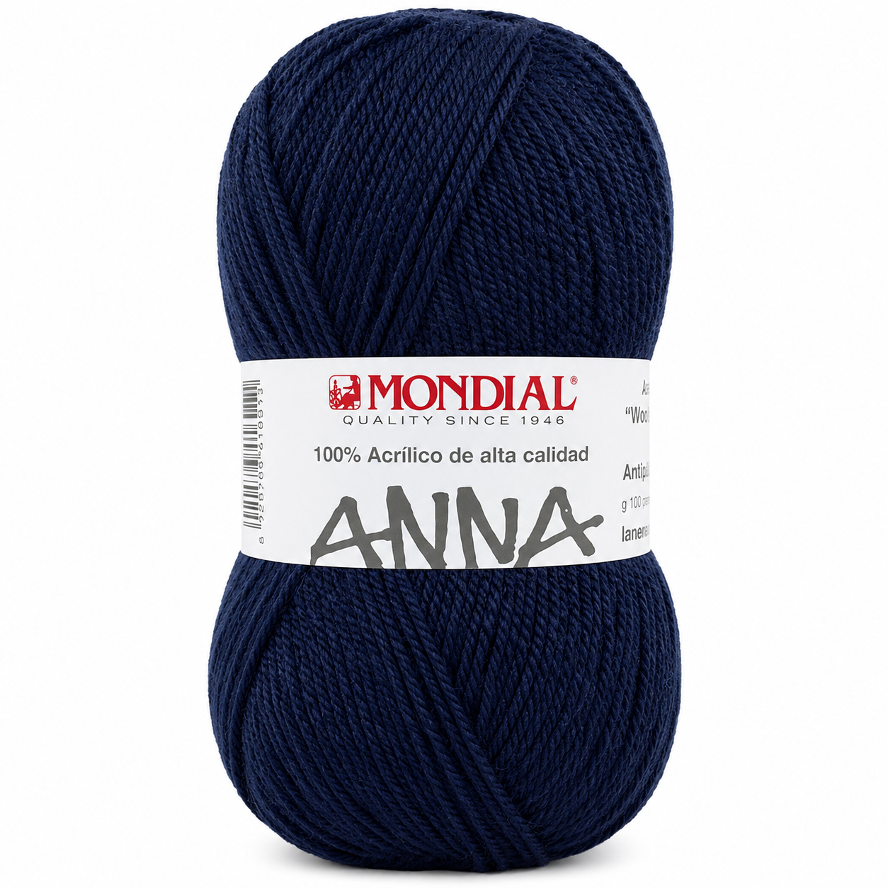Lana ANNA NEW - Mondial - Colore: 417 - BLU - by LacariaRicami.Store