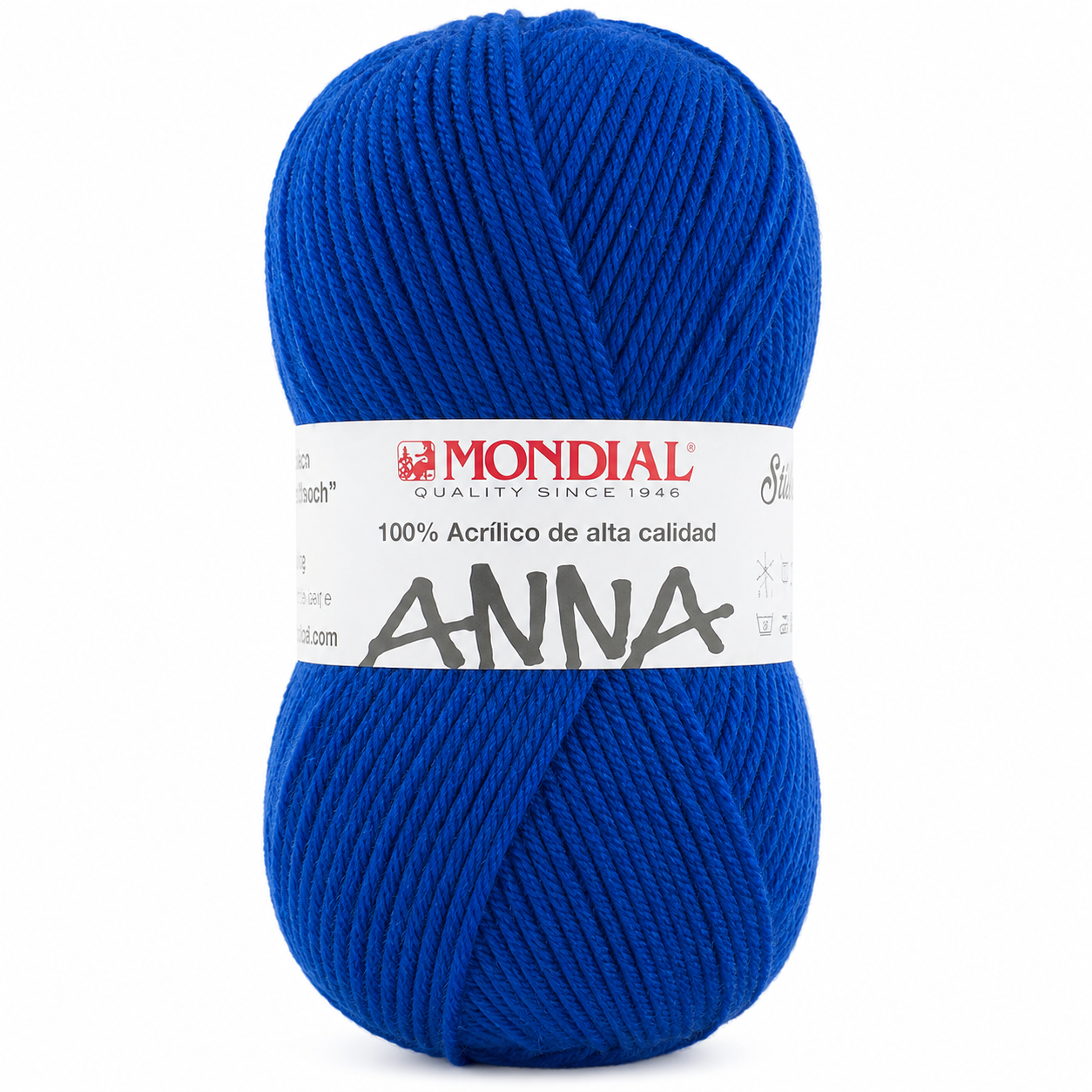 Lana ANNA NEW - Mondial - Colore: 445 - BLU ELETTRICO CHIARO - by LacariaRicami.Store