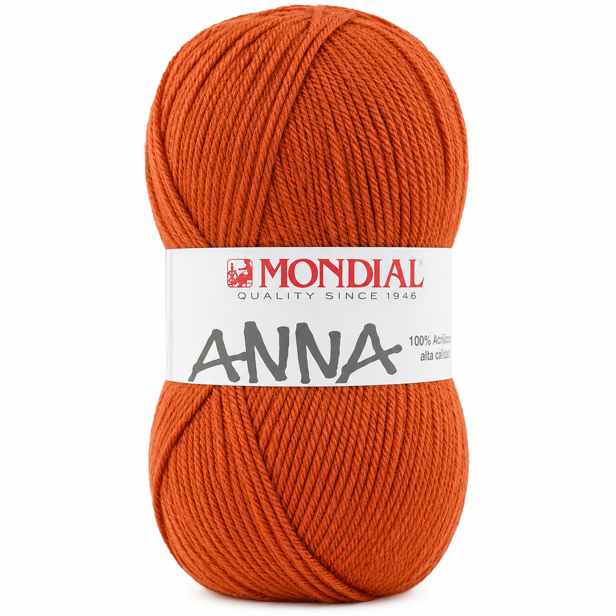 Lana ANNA NEW - Mondial - Colore: 459 - ARAGOSTA - by LacariaRicami.Store