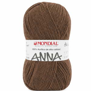 Lana ANNA NEW - Mondial - Colore: 574 - MACCHIA DI CAFFÈ - by LacariaRicami.Store