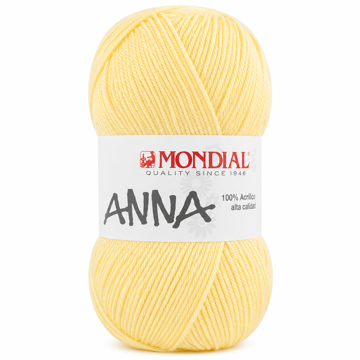Lana ANNA NEW - Mondial - Colore: 583 - BANANA - by LacariaRicami.Store