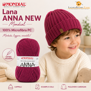 Lana ANNA NEW - Mondial - Colore: - by LacariaRicami.Store
