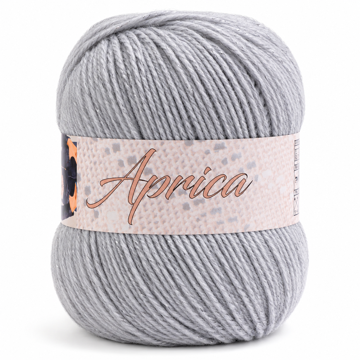LANA Aprica - Bertagna Filati - Colore: 12 - GRIGIO CHIARO - by LacariaRicami.Store