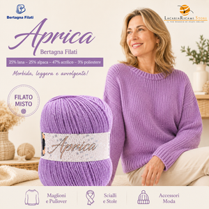 LANA Aprica - Bertagna Filati - Colore: - by LacariaRicami.Store