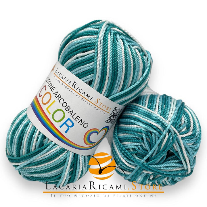 Cotone ARCOBALENO COLOR - LacariaRicami.Store - - LacariaRicami.Store