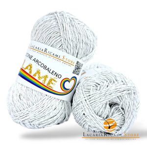 Cotone ARCOBALENO LAMÉ - LacariaRicami.Store - - LacariaRicami.Store