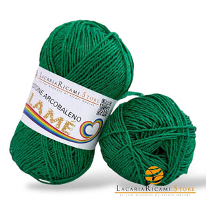 Cotone ARCOBALENO LAMÉ - LacariaRicami.Store - - LacariaRicami.Store