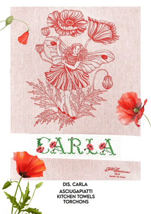 AsciugaPiatti CARLA - F.lli Graziano - - LacariaRicami.Store