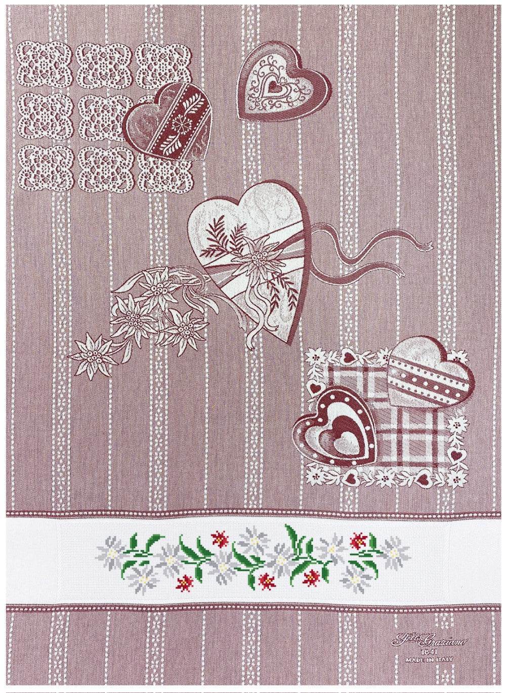 AsciugaPiatti EDELWEISS - F.lli Graziano - - LacariaRicami.Store