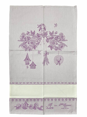 AsciugaPiatti VIOLETTE - F.lli Graziano - - LacariaRicami.Store