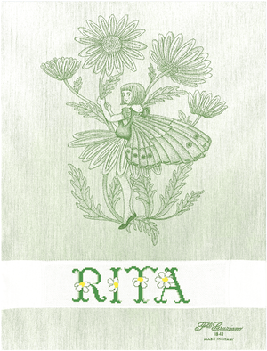AsciugaPiatti RITA - F.lli Graziano - - LacariaRicami.Store