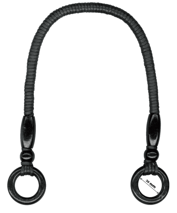SET 2 MANICI IN Legno|Corda 55 Cm - 954000 - - LacariaRicami.Store