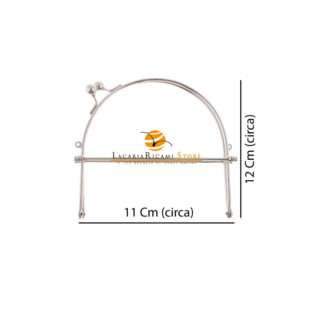 CLIK CLAK Arco In Metallo Vintage Con Chiusura A Moschettone | Straordinario - - LacariaRicami.Store
