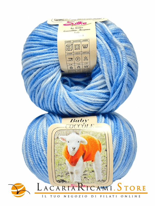 Lana BABY COCCOLE/PEO - Silke - - LacariaRicami.Store