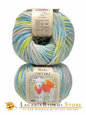 Lana BABY COCCOLE/PEO - Silke - - LacariaRicami.Store