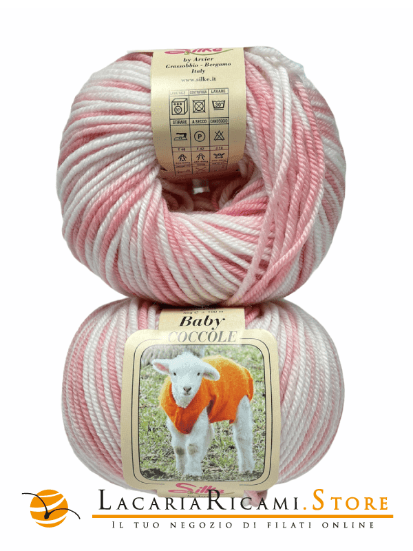 Lana BABY COCCOLE/PEO - Silke - - LacariaRicami.Store