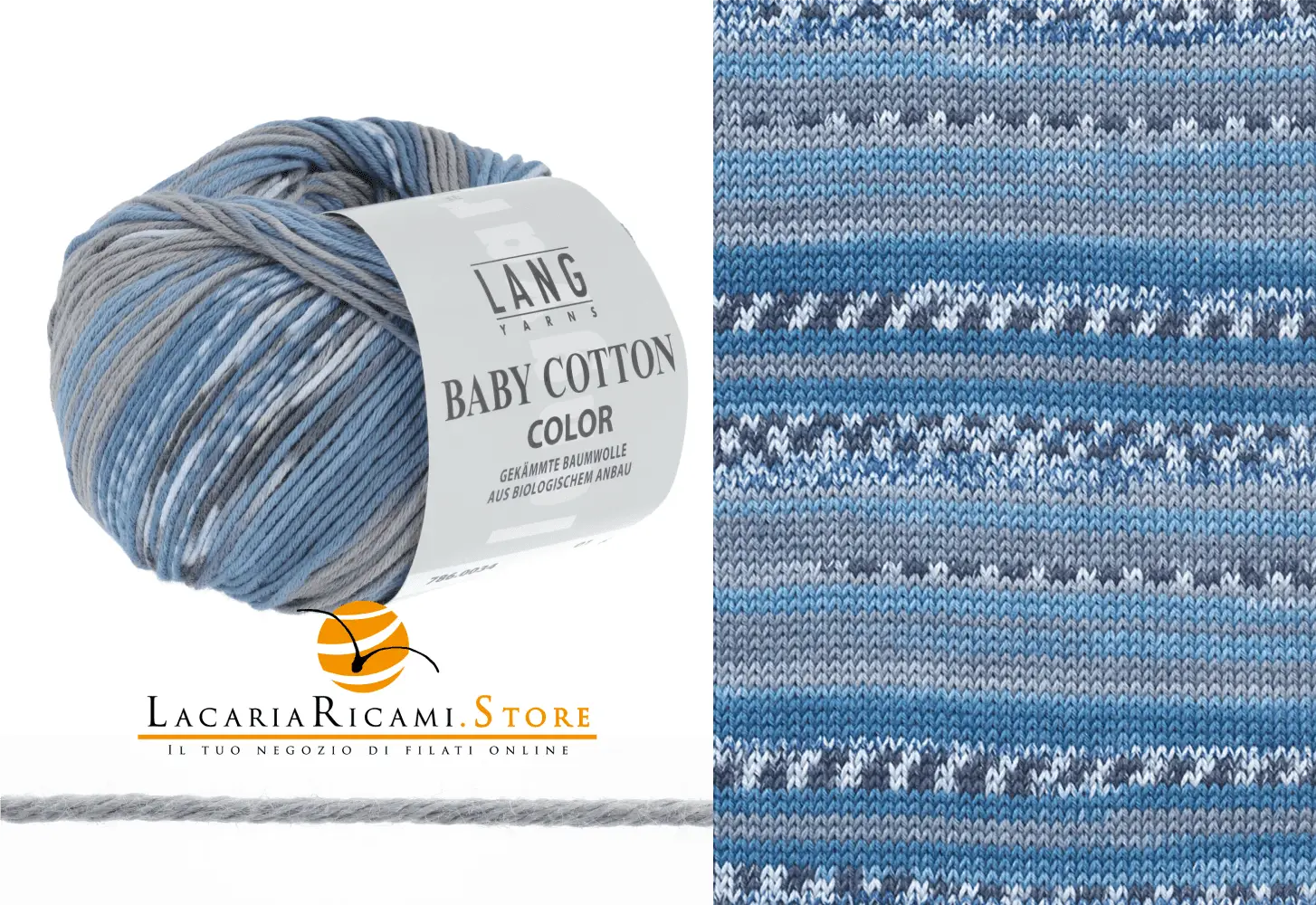 Cotone BABY COTTON COLOR - Lang Yarns - - LacariaRicami.Store