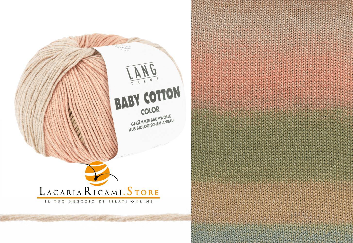 Cotone BABY COTTON COLOR - Lang Yarns - - LacariaRicami.Store
